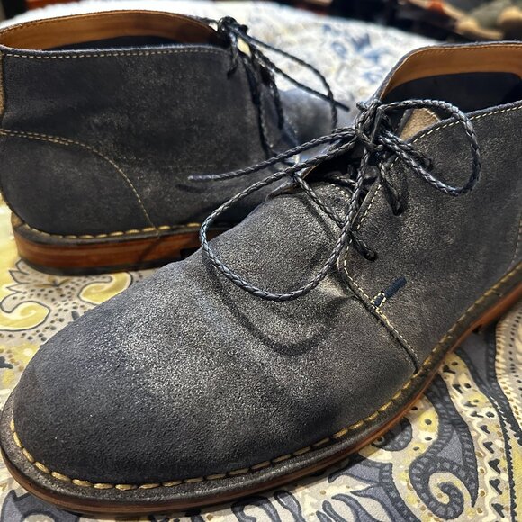 Cole Haan Blue Suede Chukka Boot main image 7